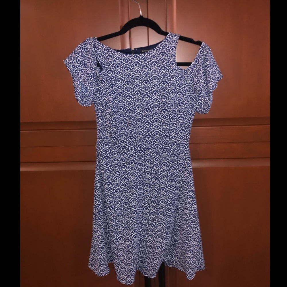 banana republic off the shoulder dress